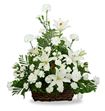 Serene Lily Basket